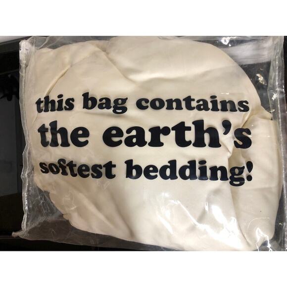 Buffy Duvet Cover 100% Eucalyptus Super Soft Skin Friendly Full Queen Cream NEW - Picture 3 of 6